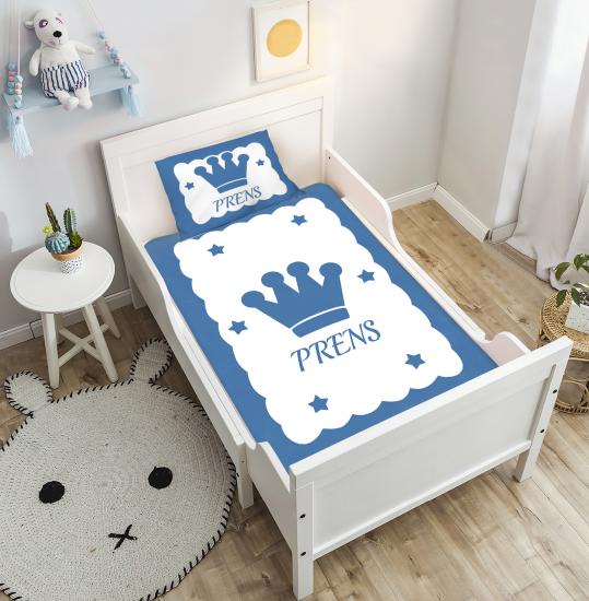 Bebişim Prens Çocuk Odası Yatak Örtüsü
